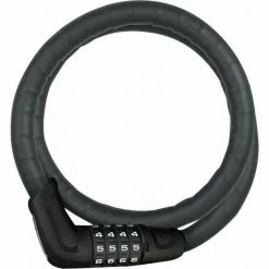 Abus Tresorflex 6615 Combo Coiled Cable Lock: 120cm X 15mm