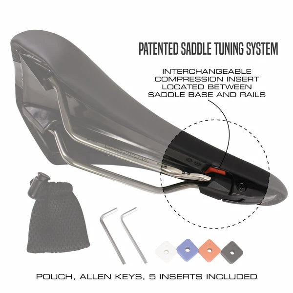 Serfas VAR-2 Variant 2 Adjustable Flex SS Rails - 155mm 6 Serfas VAR-2 Variant 2 Adjustable Flex SS Rails - 155mm - Image 4